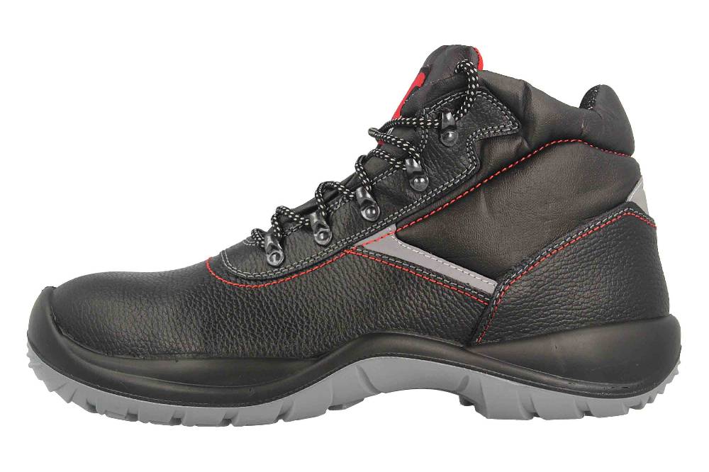 Craftland Sicherheits Boots S3 Altona Nuovo in Übergrößen Schwarz 33101 große Herrenschuhe