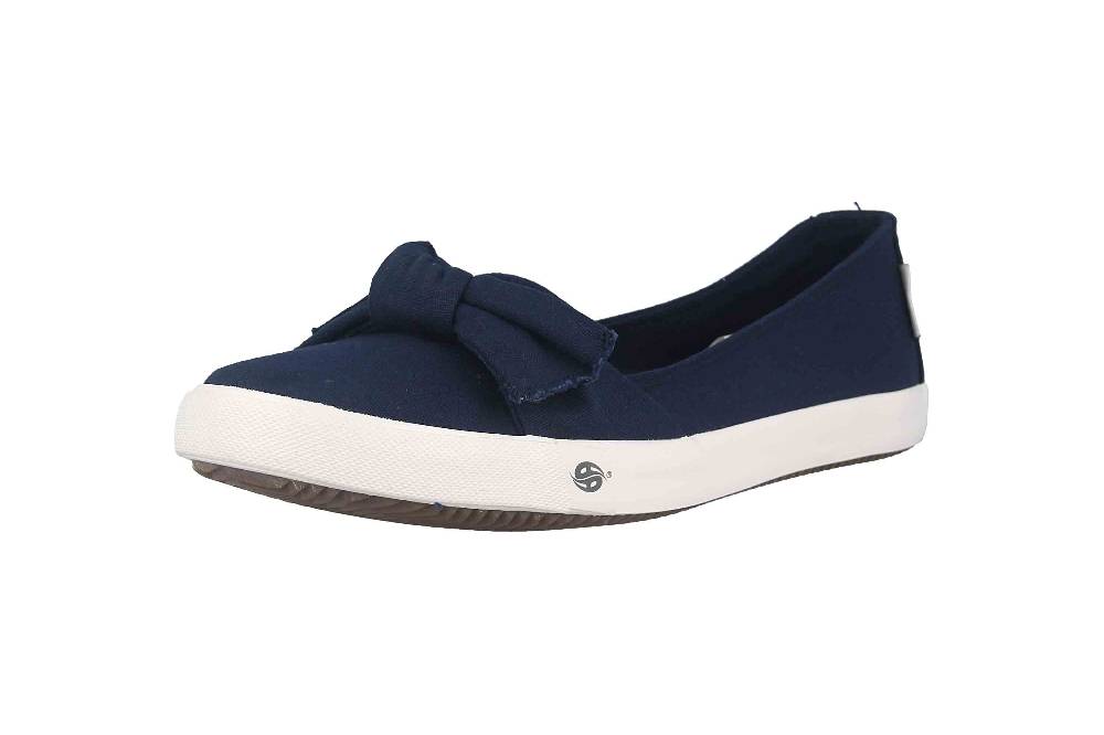 Dockers Ballerinas In Übergrößen Blau 42VE202-710660 Große Damenschuhe
