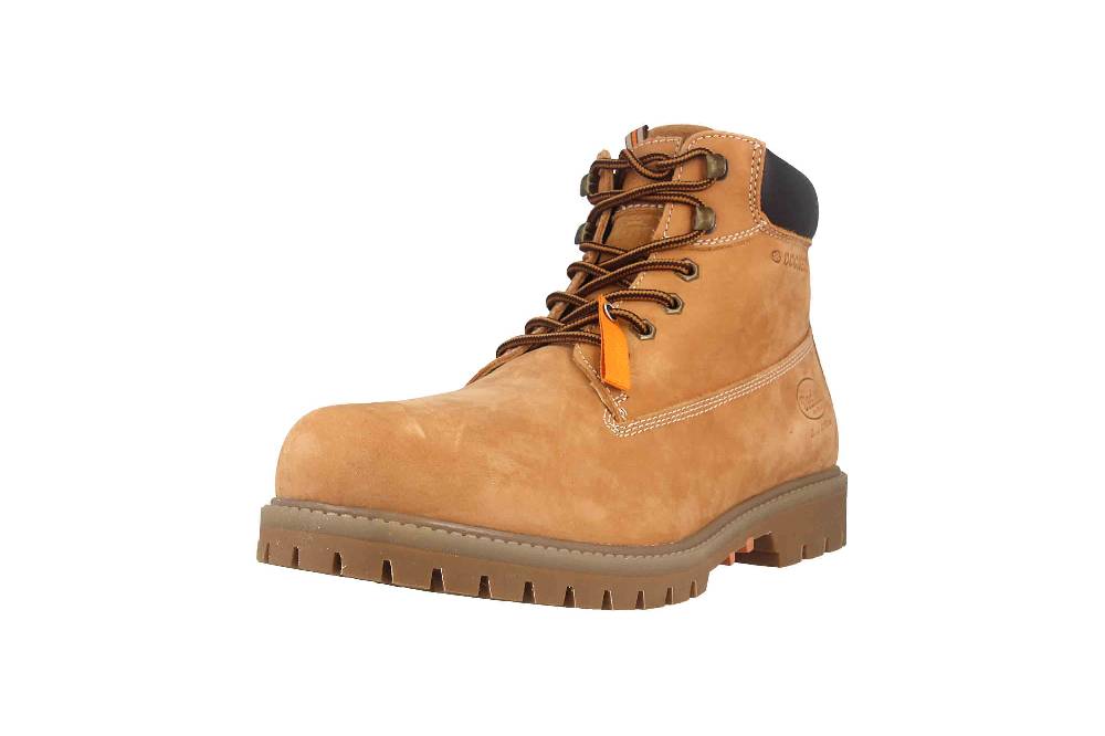 Dockers By Gerli Boots In Übergrößen Gelb 53AX103-300910 Große Herrenschuhe