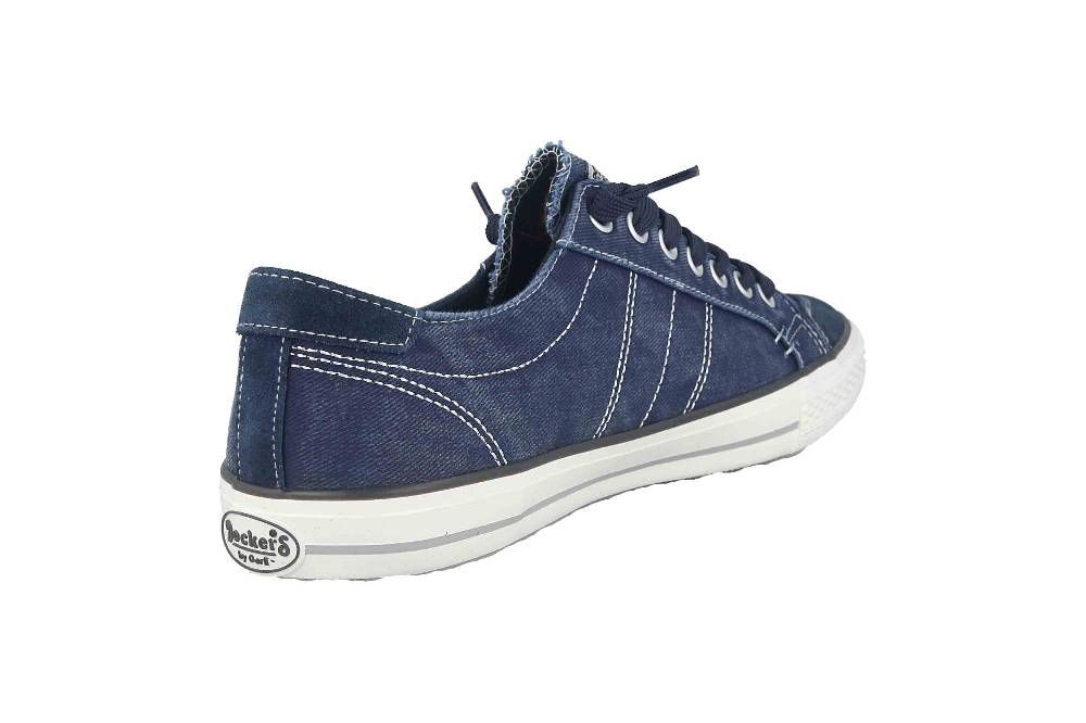 Dockers Sneaker In Übergrößen Blau 30ST027-790660 Große Herrenschuhe