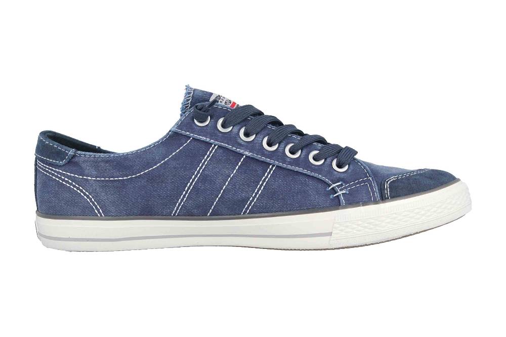 Dockers Sneaker In Übergrößen Blau 30ST027-790660 Große Herrenschuhe