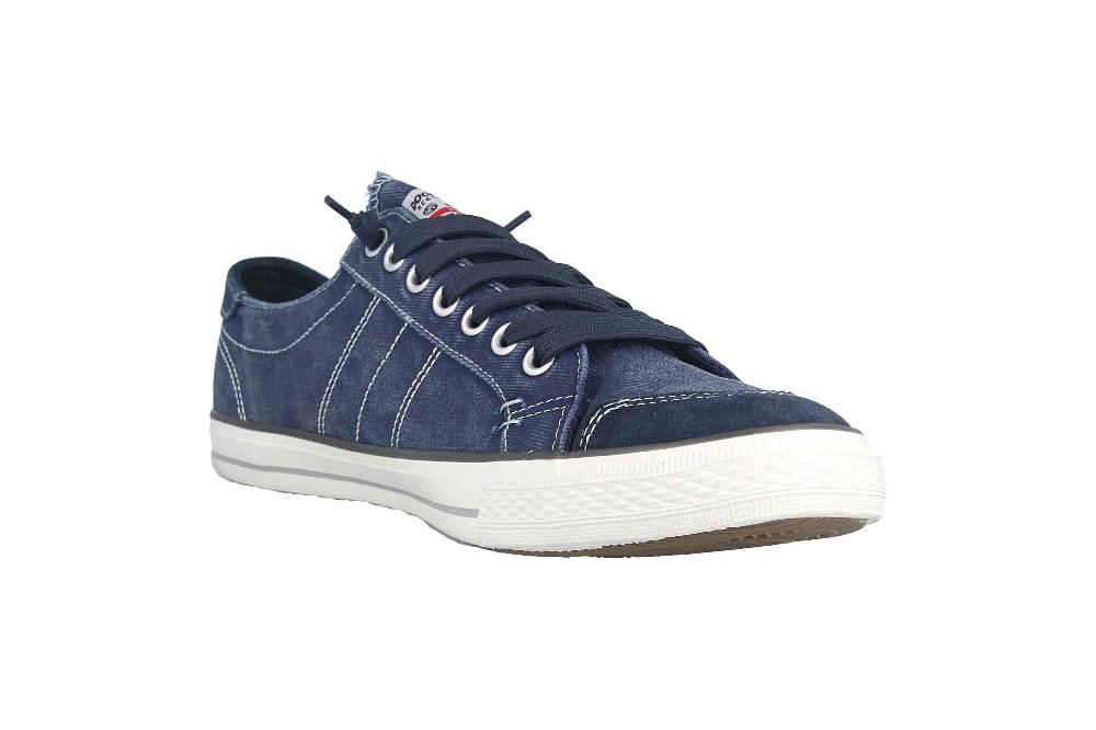 Dockers Sneaker In Übergrößen Blau 30ST027-790660 Große Herrenschuhe