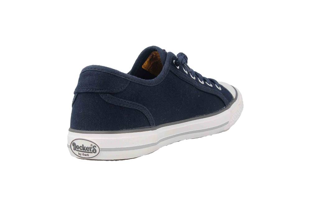 Dockers Sneaker In Übergrößen Blau 42VE201-710660 Große Damenschuhe