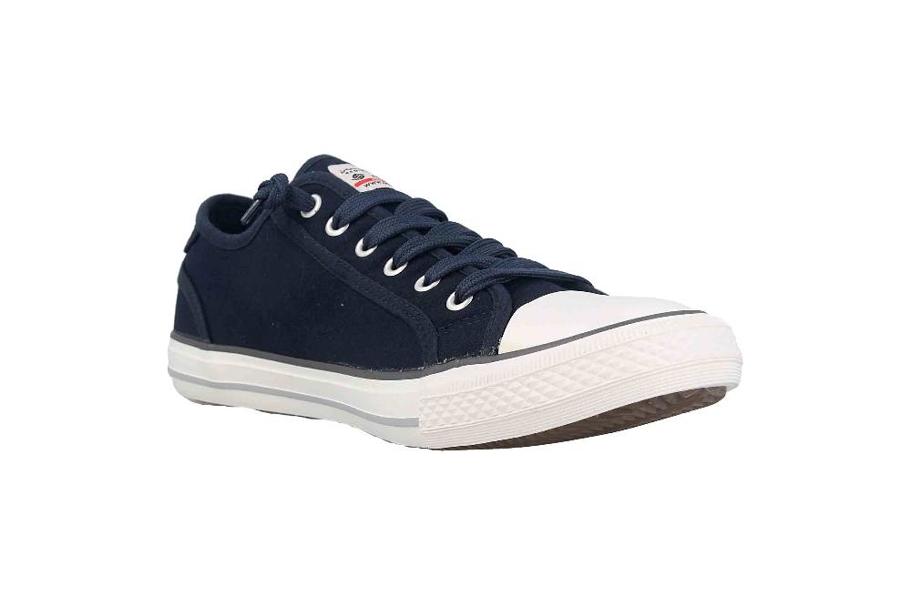 Dockers Sneaker In Übergrößen Blau 42VE201-710660 Große Damenschuhe