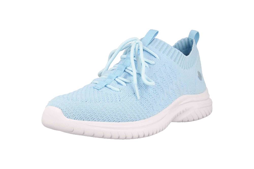 Dockers Sneaker In Übergrößen Blau 48HP208-700620 Große Damenschuhe