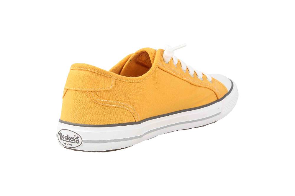 Dockers Sneaker In Übergrößen Gelb 42VE201-700960 Große Damenschuhe