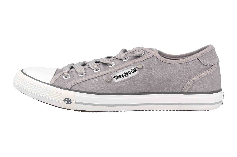 Dockers Sneaker in Übergrößen Grau 42VE201-790210 große Damenschuhe