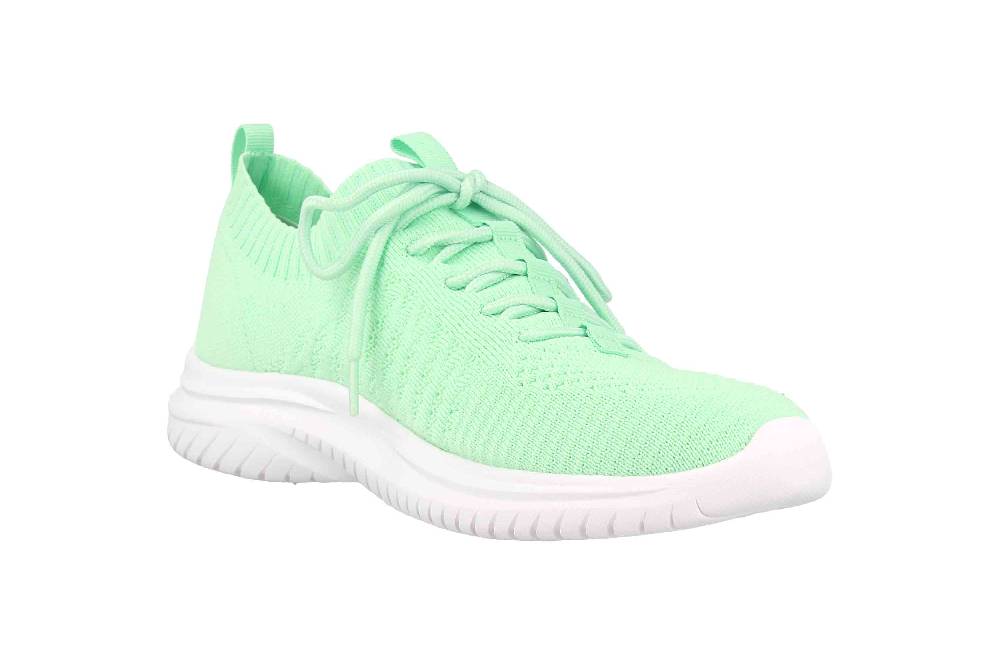 Dockers Sneaker In Übergrößen Grün 48HP208-700880 Große Damenschuhe