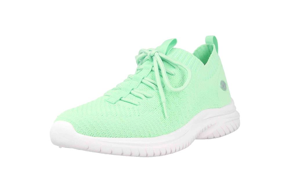 Dockers Sneaker In Übergrößen Grün 48HP208-700880 Große Damenschuhe