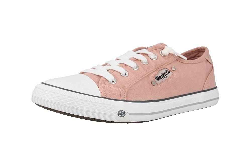 Dockers Sneaker In Übergrößen Pink 42VE201-790770 Große Damenschuhe