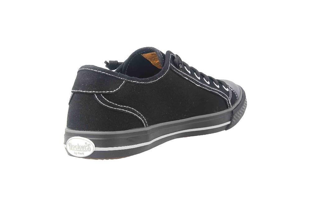 Dockers Sneaker In Übergrößen Schwarz 42VE201-700101 Große Damenschuhe