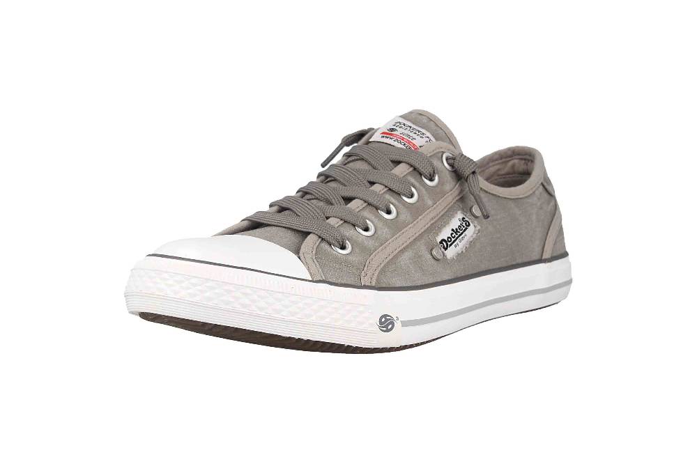 Dockers Sneaker In Übergrößen Taupe 42VE201-790430 Große Damenschuhe