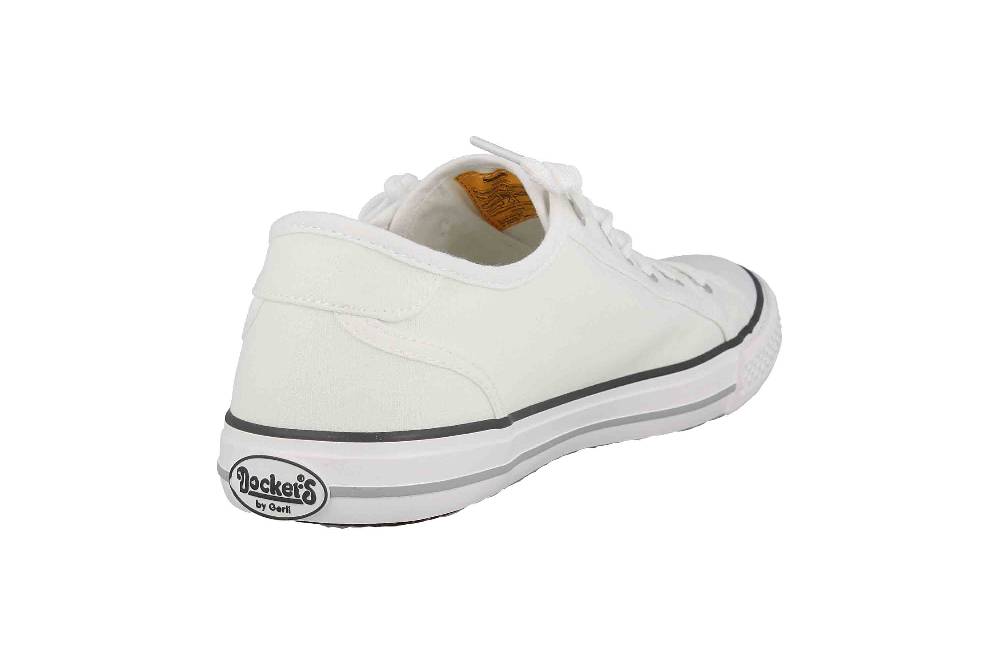 Dockers Sneaker In Übergrößen Weiß 42VE201-700500 Große Damenschuhe