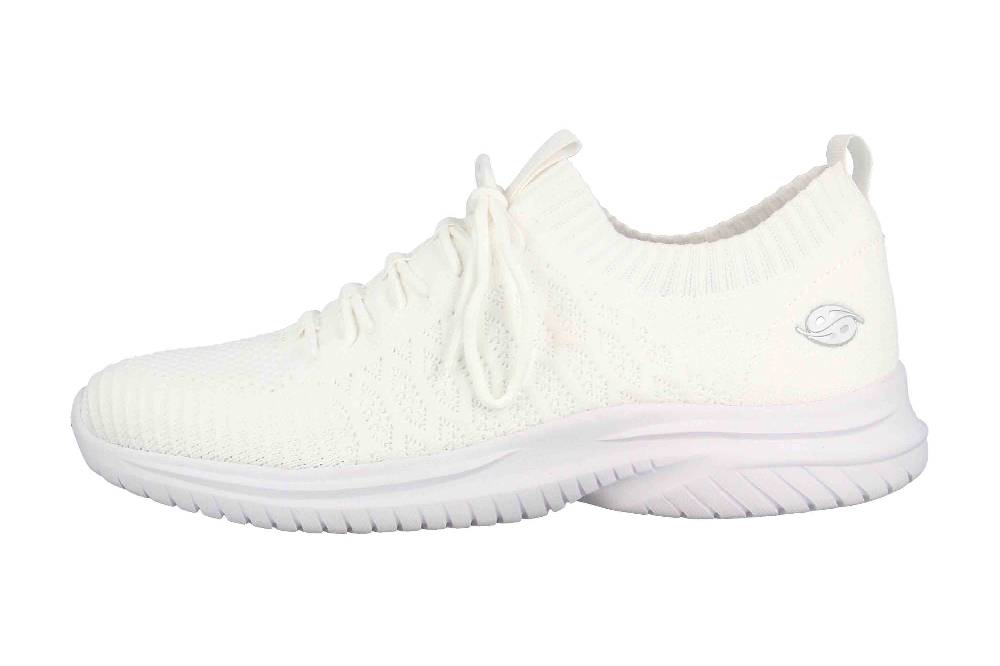 Dockers Sneaker in Übergrößen Weiß 48HP208-700500 große Damenschuhe
