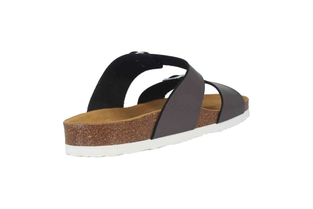 Dr. Brinkmann Bonillo Clogs & Hausschuhe In Übergrößen Grau 700993-9 Große Damenschuhe