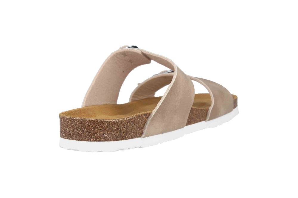 Dr. Brinkmann Bonillo Clogs & Hausschuhe In Übergrößen Beige 700574-08 Große Damenschuhe