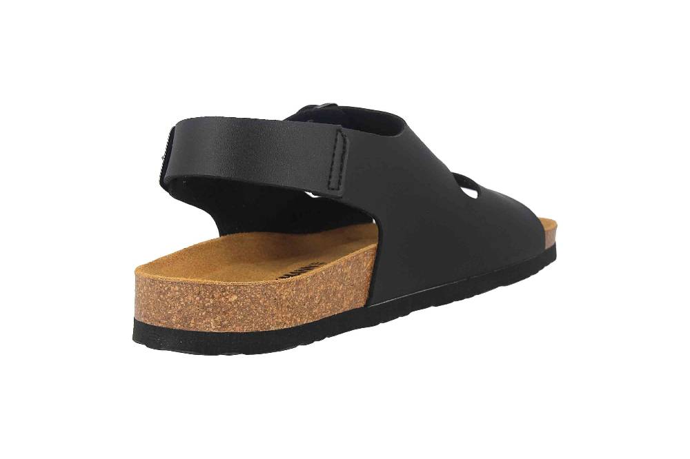 Dr. Brinkmann Bonillo Sandalen In Übergrößen Schwarz 600098-01 Große Herrenschuhe