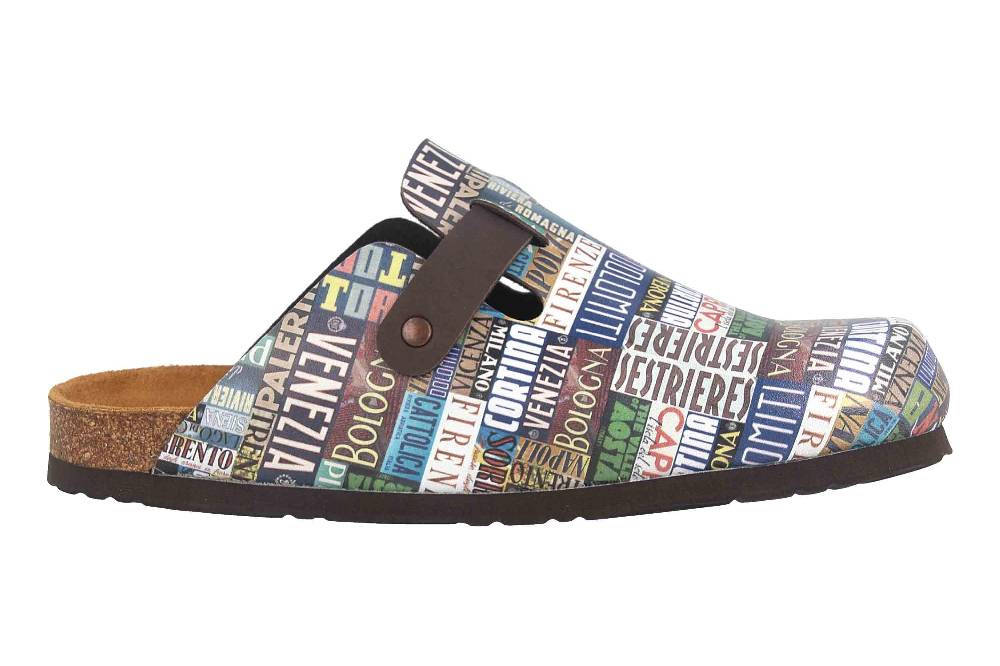 Dr. Brinkmann Clogs & Hausschuhe In Übergrößen Mehrfarbig 600522-2 Große Damenschuhe