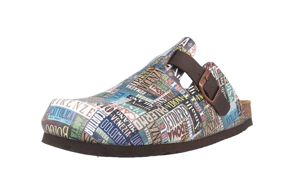 Dr. Brinkmann Clogs & Hausschuhe In Übergrößen Mehrfarbig 600522-2 Große Damenschuhe