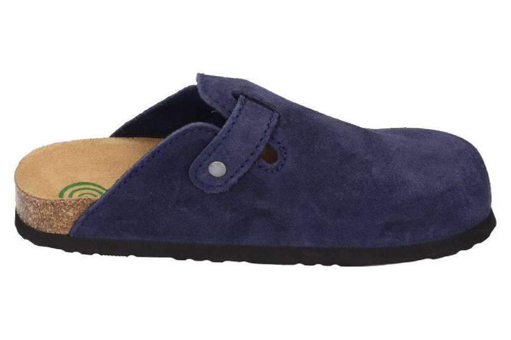 Dr. Brinkmann Clogs In Übergrößen Blau 600409-5 Große Damenschuhe