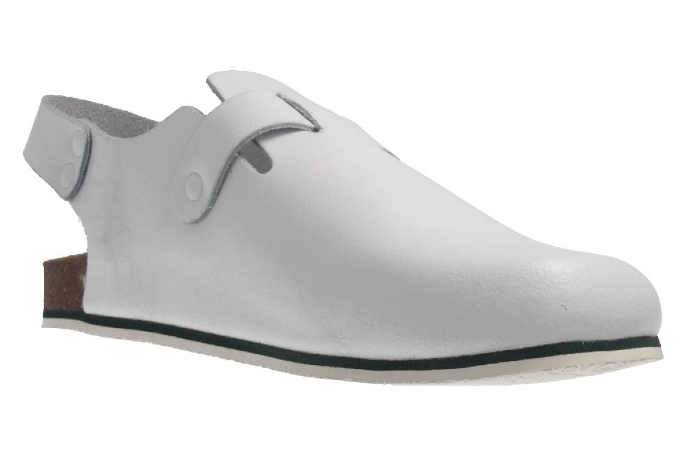 Dr. Brinkmann Clogs In Übergrößen Weiß 603070-3 Große Unisexschuhe