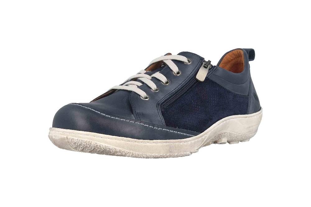 Dr. Brinkmann Halbschuhe In Übergrößen Blau 951046-5 Große Damenschuhe