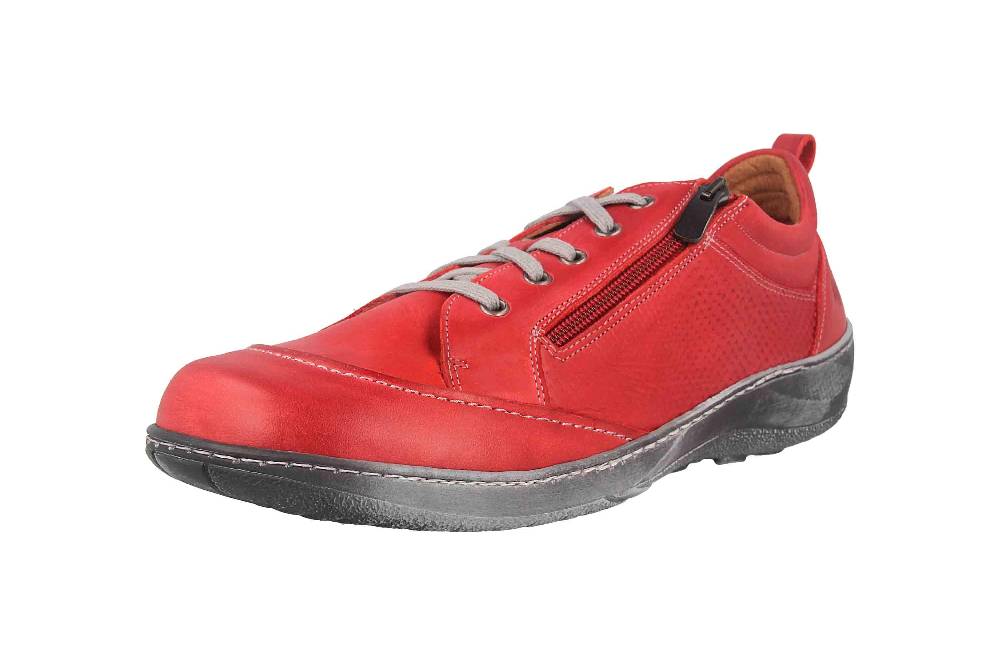 Dr. Brinkmann Halbschuhe In Übergrößen Rot 951183-4 Große Damenschuhe