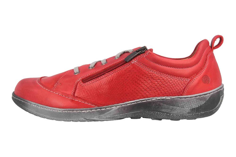 Dr. Brinkmann Halbschuhe In Übergrößen Rot 951183-4 Große Damenschuhe
