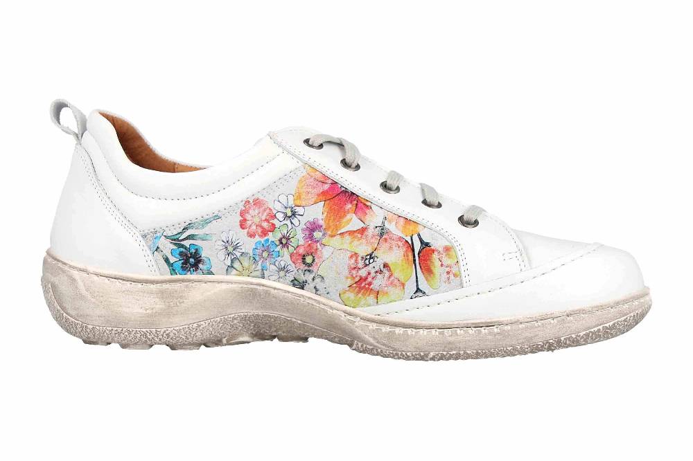 Dr. Brinkmann Halbschuhe In Übergrößen Weiß 951045-3 Große Damenschuhe