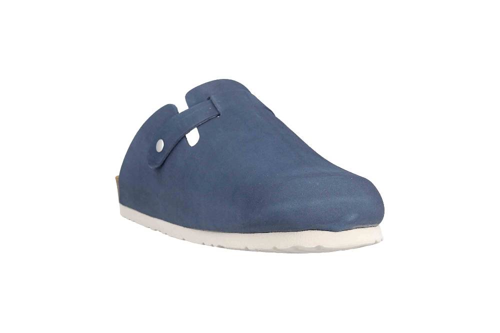 Dr. Brinkmann Nerpio Clogs & Hausschuhe In Übergrößen Blau 600101-51 Große Damenschuhe