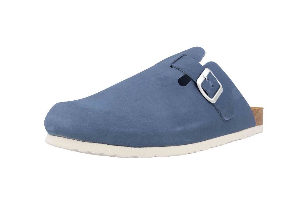 Dr. Brinkmann Nerpio Clogs & Hausschuhe In Übergrößen Blau 600101-51 Große Damenschuhe