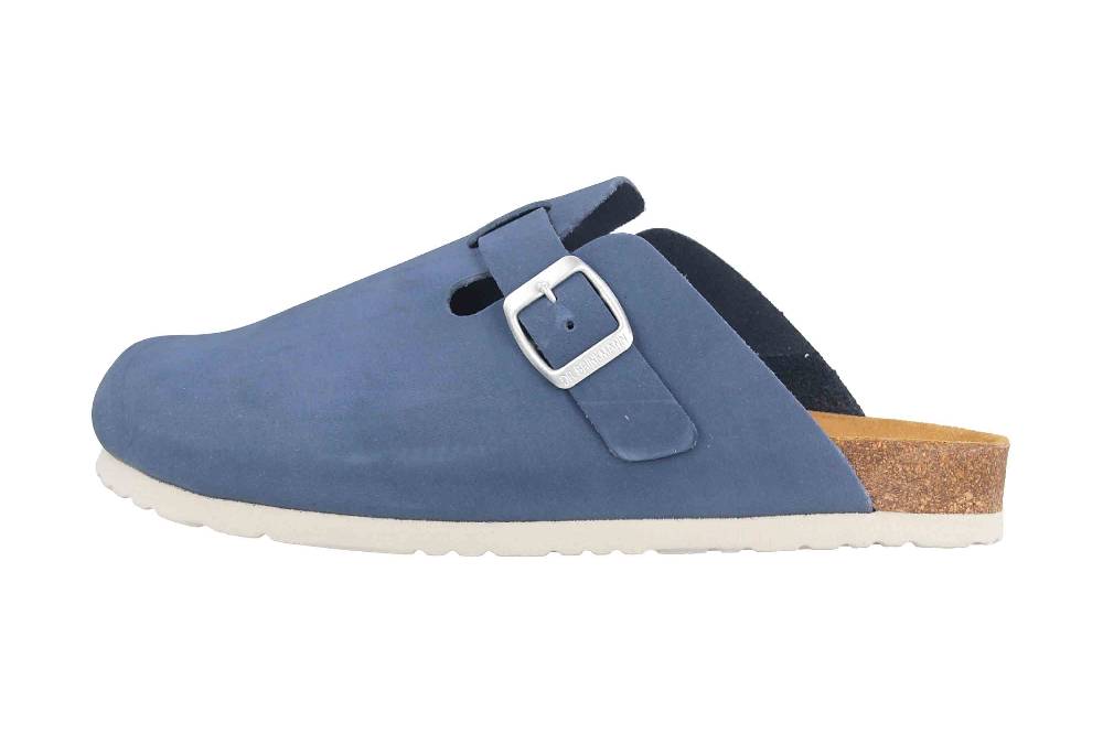 Dr. Brinkmann Nerpio Clogs & Hausschuhe in Übergrößen Blau 600101-51 große Damenschuhe