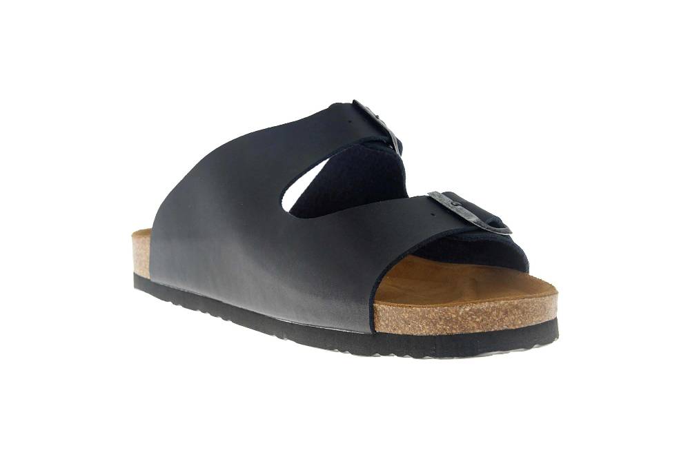 Dr. Brinkmann Pantoletten In Übergrößen Blau 600275 5 Große Herrenschuhe