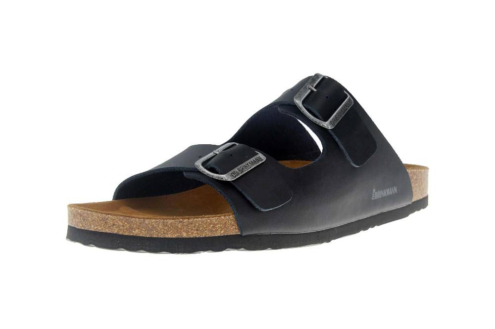 Dr. Brinkmann Pantoletten In Übergrößen Blau 600275 5 Große Herrenschuhe