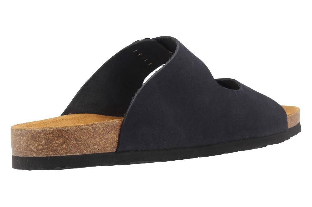 Dr. Brinkmann Pantoletten In Übergrößen Blau 600357 5 Große Herrenschuhe