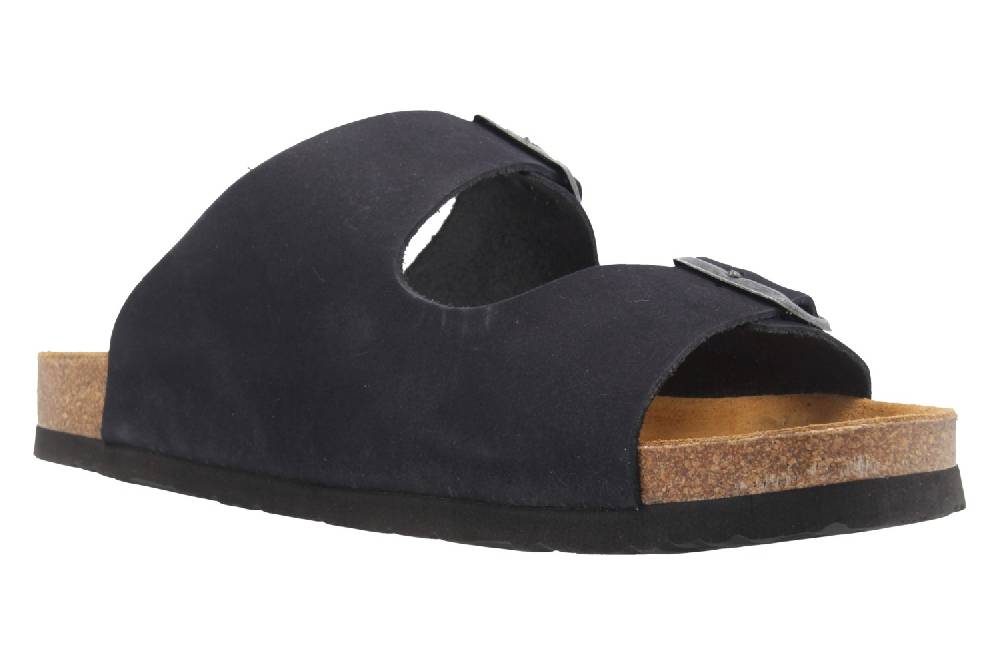 Dr. Brinkmann Pantoletten In Übergrößen Blau 600357 5 Große Herrenschuhe