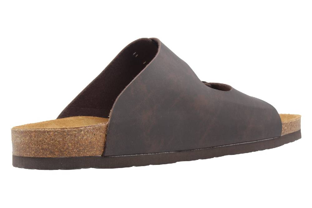 Dr. Brinkmann Pantoletten In Übergrößen Braun 600275 2 Große Herrenschuhe