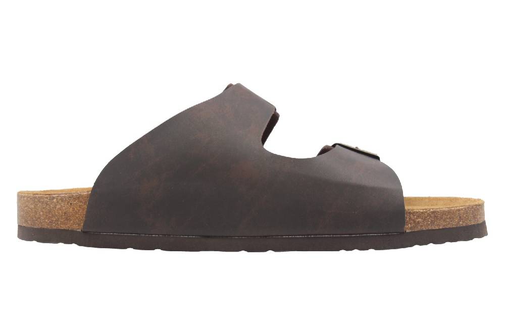 Dr. Brinkmann Pantoletten In Übergrößen Braun 600275 2 Große Herrenschuhe