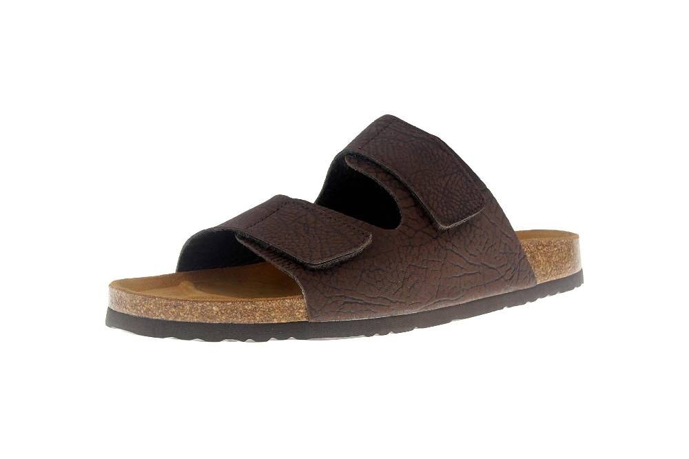 DR. BRINKMANN Pantoletten In Übergrößen Braun 600457 2 Große Herrenschuhe