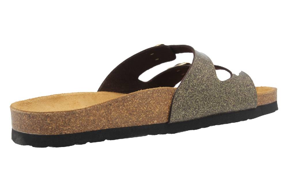 Dr. Brinkmann Pantoletten In Übergrößen Braun 700995 2 Große Damenschuhe