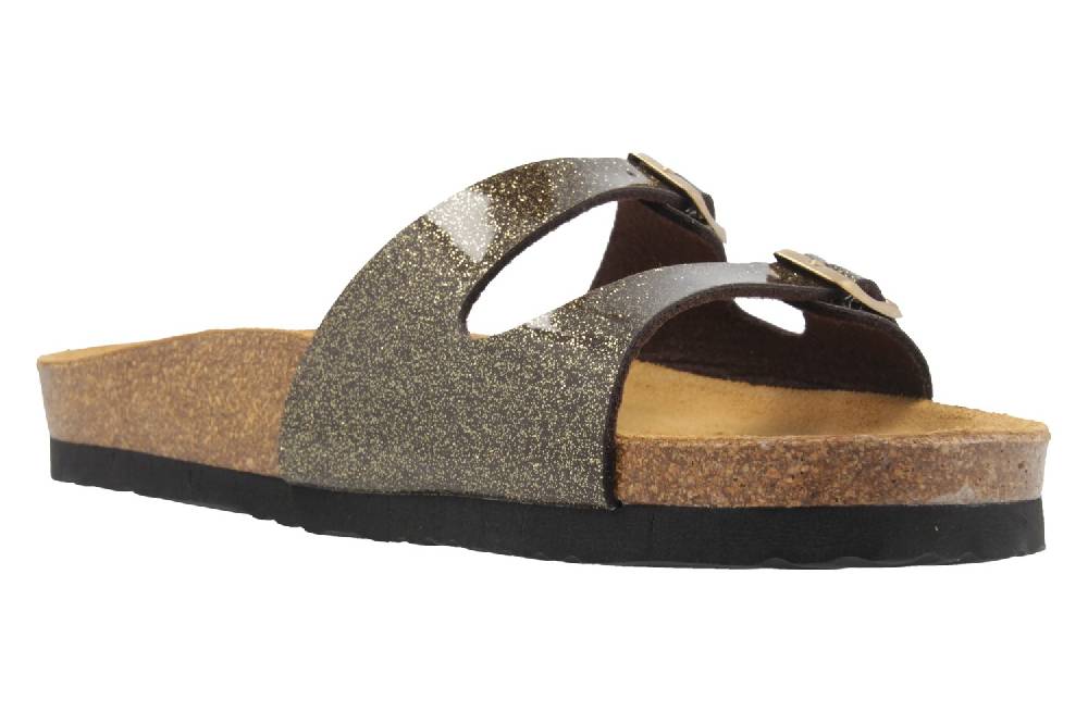 Dr. Brinkmann Pantoletten In Übergrößen Braun 700995 2 Große Damenschuhe