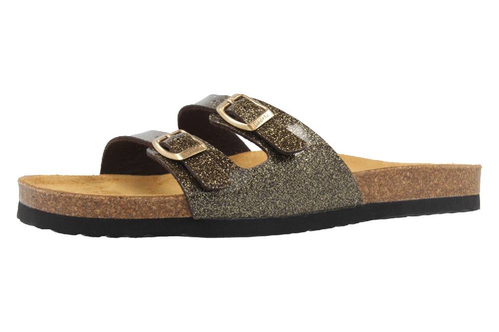 Dr. Brinkmann Pantoletten in Übergrößen Braun 700995 2 große Damenschuhe