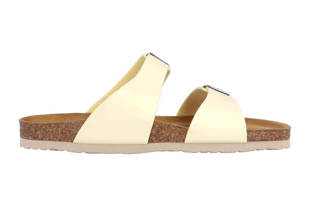 Dr. Brinkmann Pantoletten In Übergrößen Gelb 700203-61 Große Damenschuhe