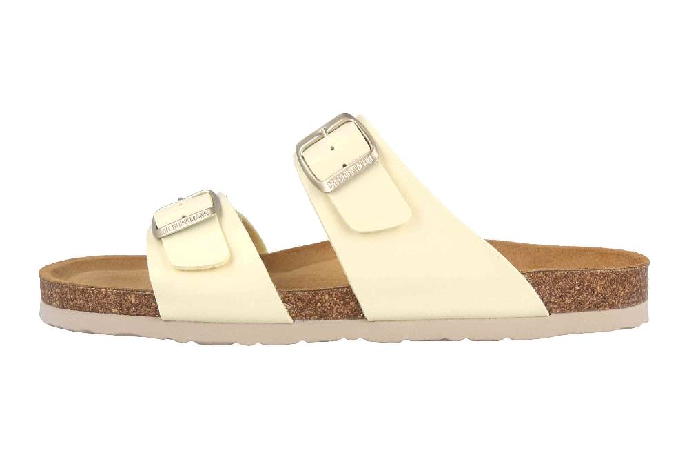 Dr. Brinkmann Pantoletten in Übergrößen Gelb 700203-61 große Damenschuhe