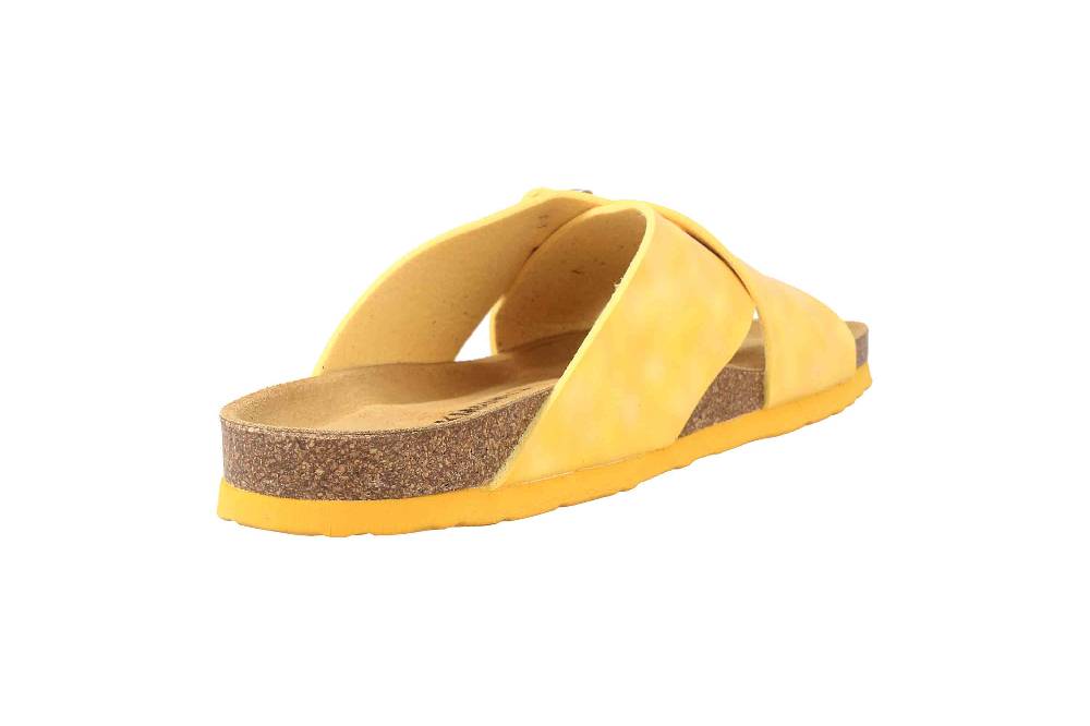 Dr. Brinkmann Pantoletten In Übergrößen Gelb 700340-06 Große Damenschuhe