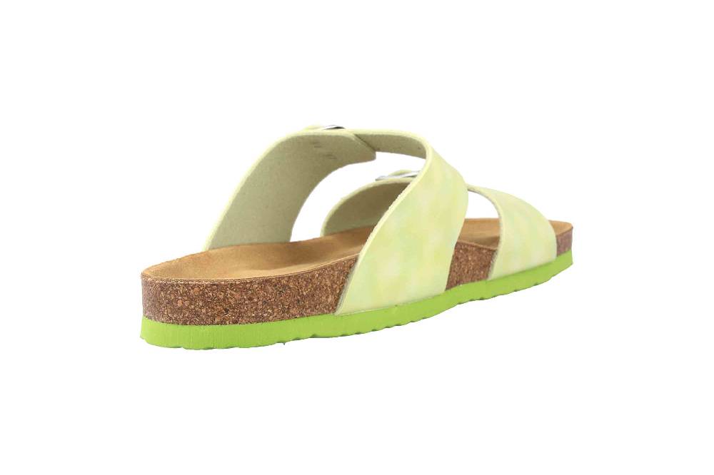 Dr. Brinkmann Pantoletten In Übergrößen Grün 700339-71 Große Damenschuhe