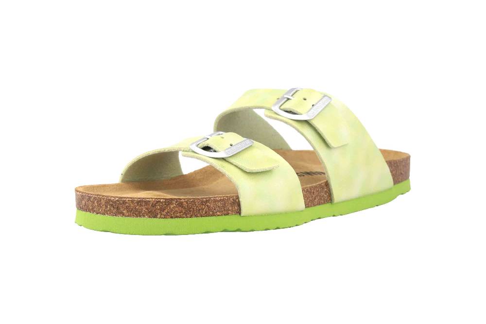Dr. Brinkmann Pantoletten In Übergrößen Grün 700339-71 Große Damenschuhe