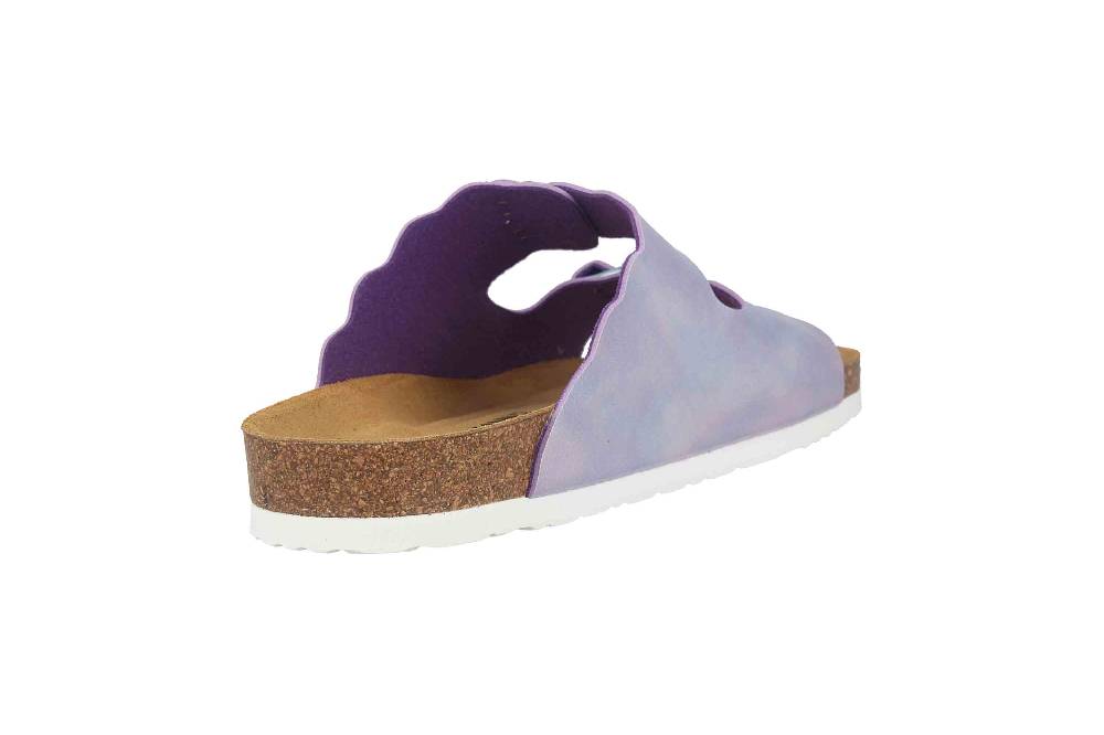 Dr. Brinkmann Pantoletten In Übergrößen Lila 700341-59 Große Damenschuhe