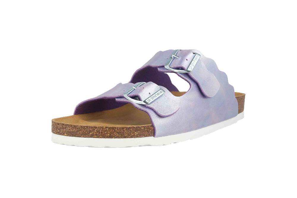 Dr. Brinkmann Pantoletten In Übergrößen Lila 700341-59 Große Damenschuhe