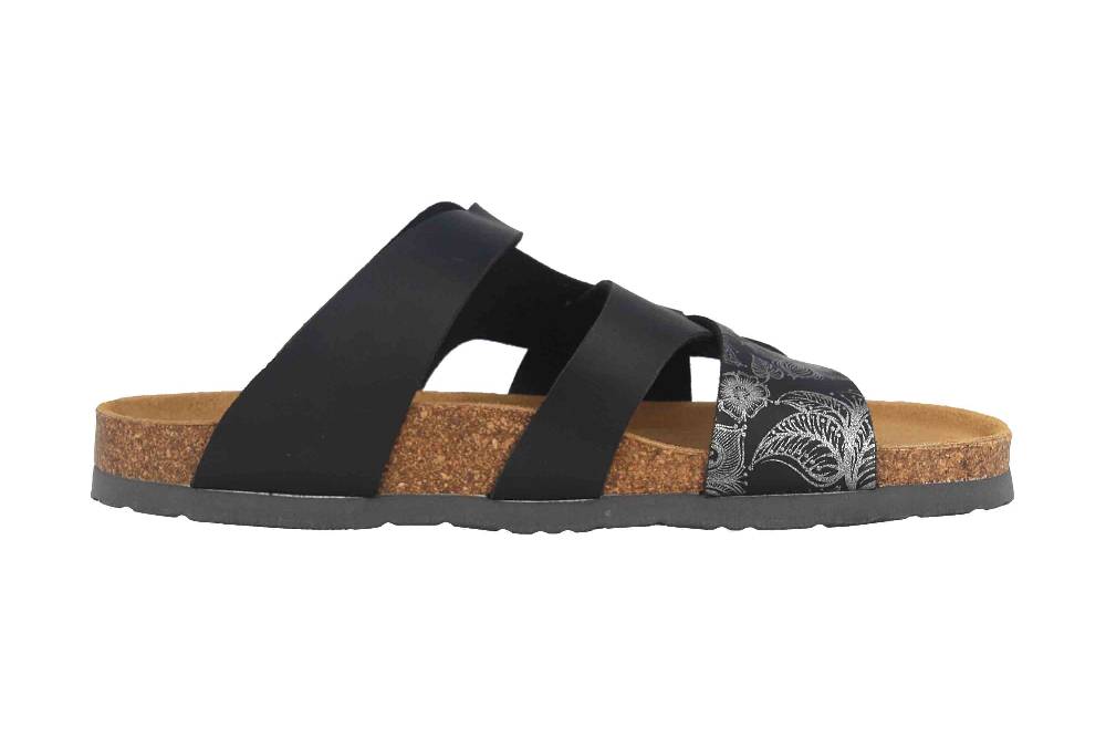 Dr. Brinkmann Pantoletten In Übergrößen Mehrfarbig 700200-01 Große Damenschuhe